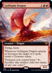 Goldspan Dragon (Extended Art) - Foil